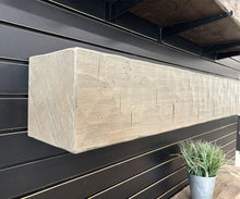 Load image into Gallery viewer, Barnwood Composite Fireplace Mantel