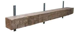 Barnwood Fireplace Mantel